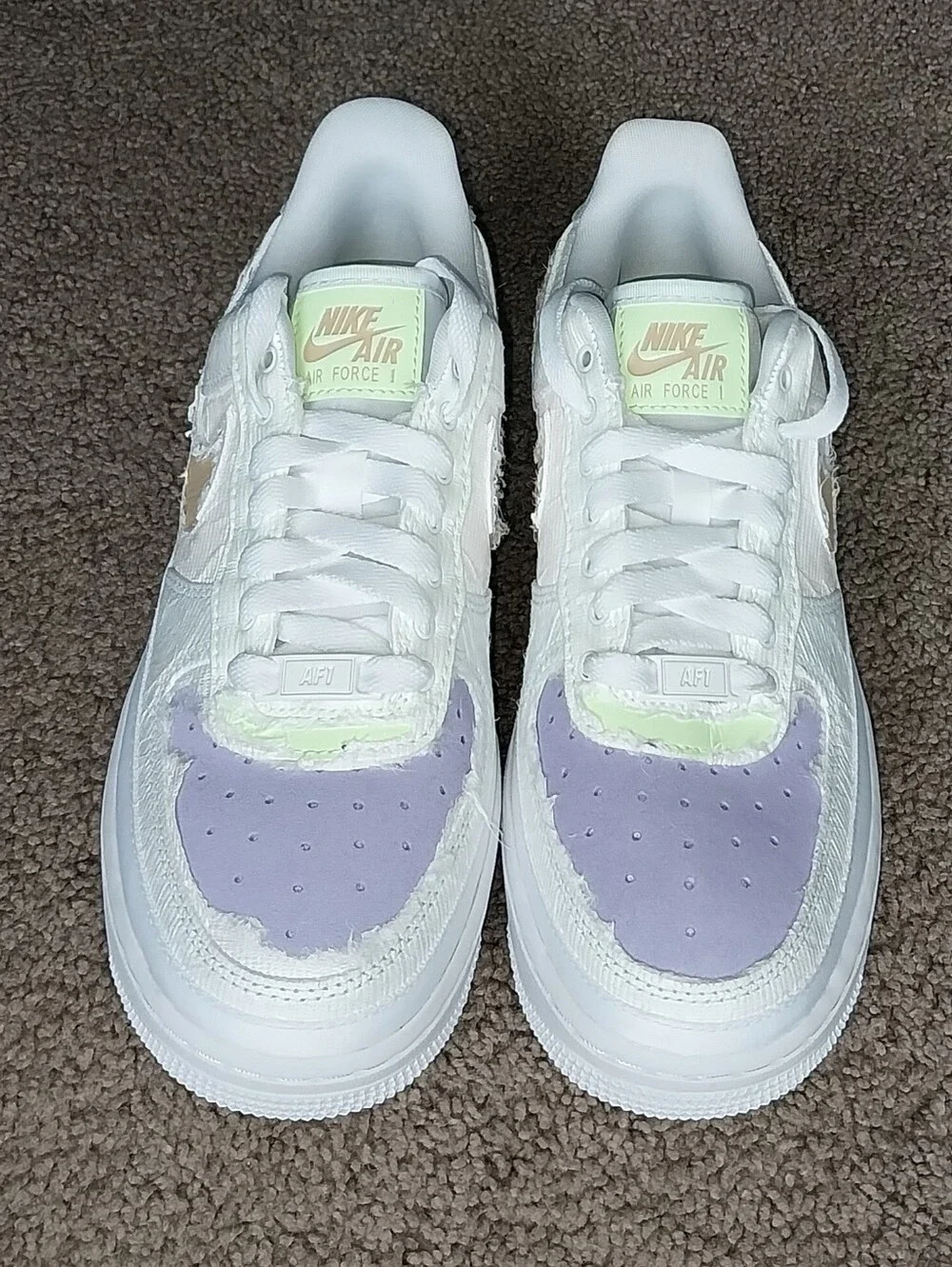 Nike Women’s Air Force 1 '07 Premium Pastel Reveal Low Top Shoe 6.5 - Picture 4 of 8
